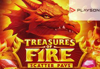 Treasures of Fire: Scatter Pays